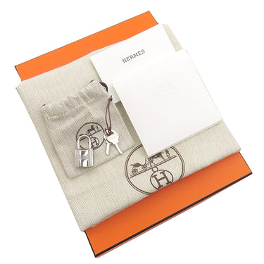 エルメス HERMES ピコタンロックPM ライム トリヨンクレマンス ハンドバッグ シルバー金具 黄色