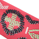 エルメス HERMES ツイリー ローズ×ヴェール×ブラック シルク スカーフ 【KELLY EN PERLES/ケリーアンペルル】