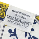 エルメス HERMES ツイリー マリン×ホワイト シルク スカーフ 【ETRIERS REMIX/鎧 リミックス】