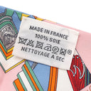 エルメス HERMES ツイリー ローズ×ヴェール×マルチカラー シルク スカーフ 【SPRINGS SPRINGS/スプリング スプリング】