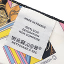 エルメス HERMES ツイリー ローズ×ブルー×ブラック シルク スカーフ 【SPRINGS SPRINGS BAGUETTE/スプリング スプリング バゲット】