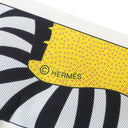 エルメス HERMES ツイリー ブラック×ローズ×ジョーヌ シルク スカーフ 新品 未使用【FACTORY SUITE/ファクトリー スーツ】