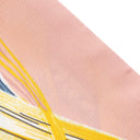 エルメス HERMES ツイリー ローズ プードル×ジョーヌ シルク スカーフ 【CAVALCADES/騎馬行進】