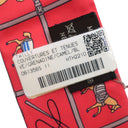 エルメス HERMES ツイリー グレナディン×キャメル×ブルー シルク スカーフ 新品 未使用【COUVERTURES ET TENUES DE JOUR/馬着】