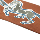 エルメス HERMES ツイリー キャラメル×カーキ×ホワイト シルク スカーフ 【CHEVAUX EN LIBERTE/自由の馬】