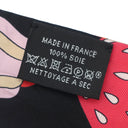 エルメス HERMES ツイリー ブラック×ホワイト×ブルー シルク スカーフ 【LA PATISSERIE FRANCAISE CHARM/パティスリーフランセーズチャーム】