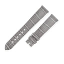 ヴァンクリーフアーペル Van Cleef & Arpels 純正 クロコバンド グレー クロコダイル 腕時計パーツ 新品未使用 クロコダイル ベルト 16ｍｍ グレー シャイニー バネ棒