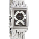 腕時計 ジャガールクルト JAEGER LECOULTRE レベルソ グランスポール デュオ Q2958102/295.8.59 手巻き メンズ OH済 クロノグラフ トリチウム