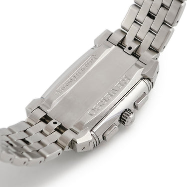 腕時計 ジャガールクルト JAEGER LECOULTRE レベルソ グランスポール デュオ Q2958102/295.8.59 手巻き メンズ OH済 クロノグラフ トリチウム