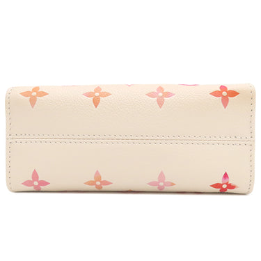 ルイヴィトン LOUIS VUITTON オンザゴー BB M47115 サンライズアクワレル モノグラムアンプラントレザー 2WAYバッグ ゴールド金具 ショルダー