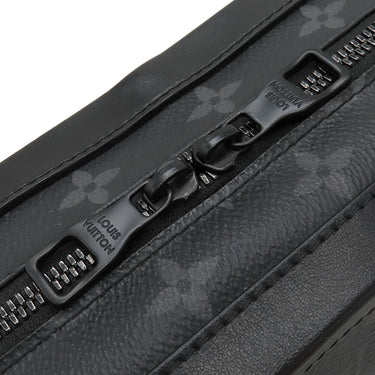 ルイヴィトン LOUIS VUITTON ソフトトランク M44730 モノグラムエクリプス モノグラムエクリプスキャンバス ショルダーバッグ マットブラック金具 黒
