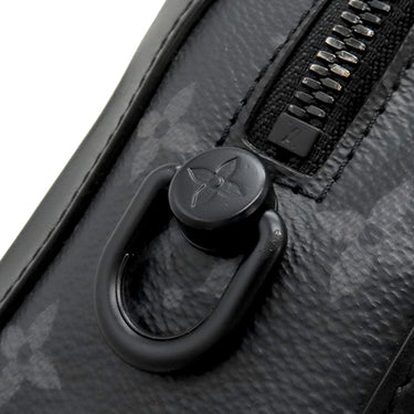 ルイヴィトン LOUIS VUITTON ソフトトランク M44730 モノグラムエクリプス モノグラムエクリプスキャンバス ショルダーバッグ マットブラック金具 黒