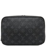 ルイヴィトン LOUIS VUITTON トゥルース トワレ GM M43383 モノグラムエクリプス モノグラムエクリプスキャンバス ポーチ シルバー金具 黒 グレー