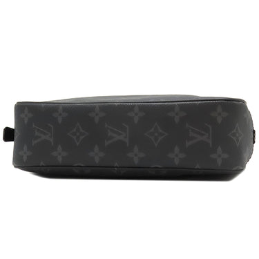 ルイヴィトン LOUIS VUITTON トゥルース トワレ GM M43383 モノグラムエクリプス モノグラムエクリプスキャンバス ポーチ シルバー金具 黒 グレー