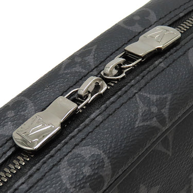 ルイヴィトン LOUIS VUITTON トゥルース トワレ GM M43383 モノグラムエクリプス モノグラムエクリプスキャンバス ポーチ シルバー金具 黒 グレー