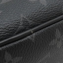 ルイヴィトン LOUIS VUITTON トゥルース トワレ GM M43383 モノグラムエクリプス モノグラムエクリプスキャンバス ポーチ シルバー金具 黒 グレー