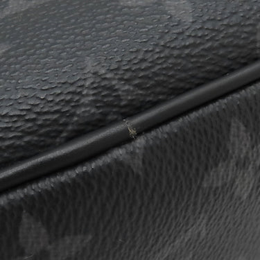 ルイヴィトン LOUIS VUITTON トゥルース トワレ GM M43383 モノグラムエクリプス モノグラムエクリプスキャンバス ポーチ シルバー金具 黒 グレー