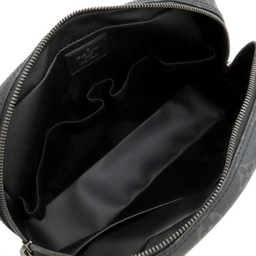 ルイヴィトン LOUIS VUITTON トゥルース トワレ GM M43383 モノグラムエクリプス モノグラムエクリプスキャンバス ポーチ シルバー金具 黒 グレー