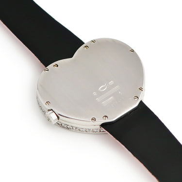 腕時計 ショパール CHOPARD ハート 12/7417 手巻き レディース K18WG無垢 純正ダイヤ ホワイトゴールド ギョウシェ シェル