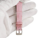 腕時計 ショパール CHOPARD ハート 12/7417 手巻き レディース K18WG無垢 純正ダイヤ ホワイトゴールド ギョウシェ シェル