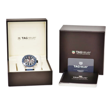 腕時計 タグホイヤー TAG Heuer カレラ キャリバー ホイヤー02 クロノグラフ CBG2A11.FC6460 自動巻き メンズ OH済 スモールセコンド