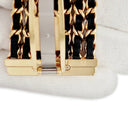 腕時計 シャネル CHANEL プルミエール カフ M LIMITED EDITION H9861 クオーツ レディース K18イエローGP ゴールド ブラック