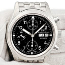 腕時計 IWC IWC パイロットウォッチ メカニカル フリーガー クロノグラフ IW370607 自動巻き メンズ ブラック 黒 デイデイト