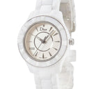 腕時計 クリスチャン・ディオール Christian Dior ディオール8 オンユイット CD1231E2 クオーツ レディース 白 ホワイト セラミック