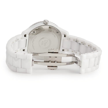 腕時計 クリスチャン・ディオール Christian Dior ディオール8 オンユイット CD1231E2 クオーツ レディース 白 ホワイト セラミック