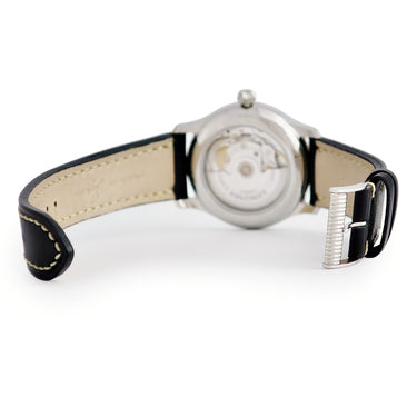 腕時計 ロンジン LONGINES 130YEARS165 GMT L.2.614.4.13.2 自動巻き メンズ メーカーOH済 ホワイト 白 青針 デイト 130周年記念 限定