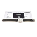 腕時計 ロンジン LONGINES 130YEARS165 GMT L.2.614.4.13.2 自動巻き メンズ メーカーOH済 ホワイト 白 青針 デイト 130周年記念 限定