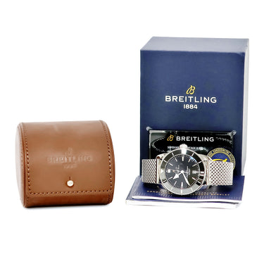 腕時計 ブライトリング BREITLING スーパーオーシャン ヘリテージ B20 オートマチック 46 AB2020 AB2020121B1A1 自動巻き メンズ OH済 ブラック