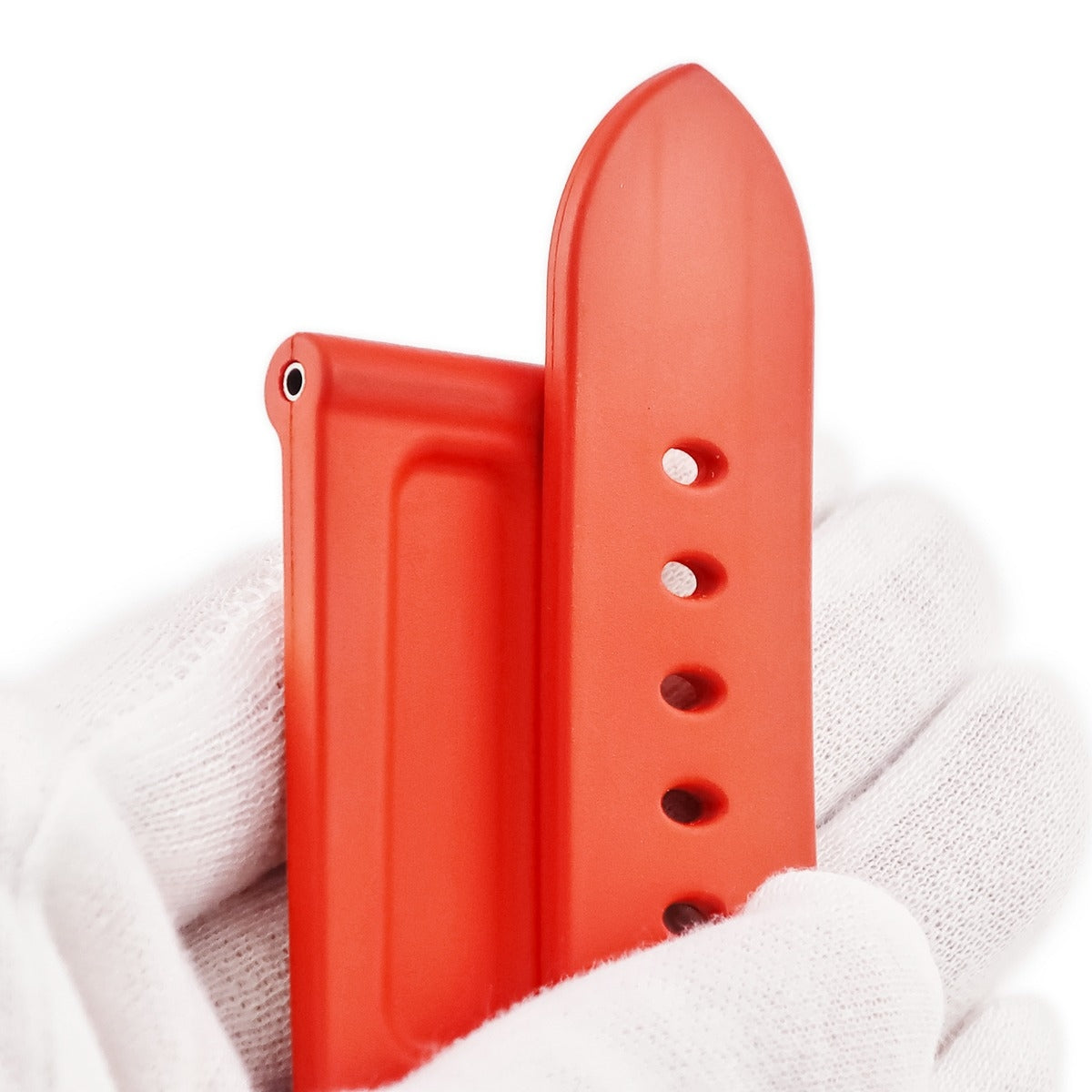 パネライ PANERAI 純正 ルミノール用 ラバーバンド レッド ラバー