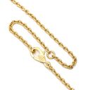 ヴァンクリーフアーペル Van Cleef & Arpels ピュア アルハンブラ VCARB13900 ブラック×イエローゴールド K18YG オニキス ネックレス Au750 18K 18金