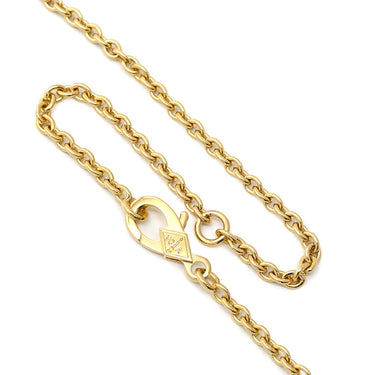 ヴァンクリーフアーペル Van Cleef & Arpels ピュア アルハンブラ VCARB13900 ブラック×イエローゴールド K18YG オニキス ネックレス Au750 18K 18金