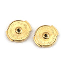 ヴァンクリーフアーペル Van Cleef & Arpels ピュア アルハンブラ VCARA38800 パールホワイト×イエローゴールド K18YG マザーオブパール ピアス 白 750YG 18K