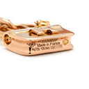 エルメス HERMES アミュレット コンスタンス ペンダント ローズゴールド K18PG ダイヤモンド ネックレス ピンクゴールド バッグモチーフ