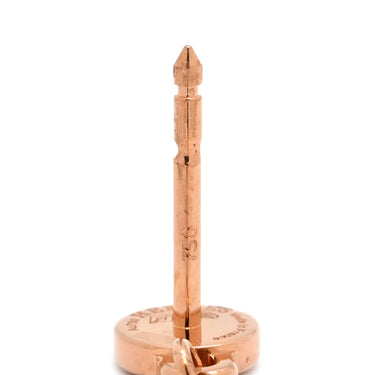 エルメス HERMES ケリー クロシェット ローズゴールド K18PG ピアス ピンクゴールド 750AU ドロップ