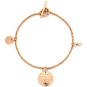 エルメス HERMES エクスリブリス PM H120441B ローズゴールド K18PG ダイヤモンド SH ブレスレット ピンクゴールド Au750 1Pダイヤ