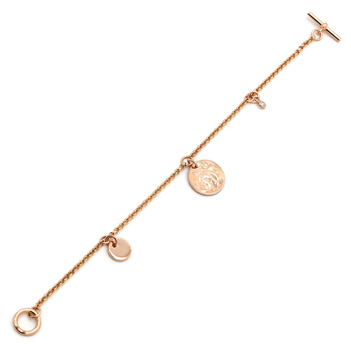 エルメス HERMES エクスリブリス PM H120441B ローズゴールド