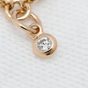 エルメス HERMES エクスリブリス PM H120441B ローズゴールド K18PG ダイヤモンド SH ブレスレット ピンクゴールド Au750 1Pダイヤ