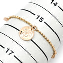 エルメス HERMES エクスリブリス PM H120441B ローズゴールド K18PG ダイヤモンド SH ブレスレット ピンクゴールド Au750 1Pダイヤ