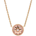 クリスチャン・ディオール Christian Dior ローズ デ ヴァン JRDV95007 ピンクXピンクゴールド K18PG オパール ダイヤモンド ネックレス 750 Rose des Vents