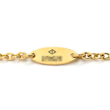 クリスチャン・ディオール Christian Dior ローズ デヴァン メダリオン ミディアム イエローゴールド K18YG ダイヤモンド ラピスラズリ ネックレス Dior Au750 18K ラピスラズリ ダイヤ 一粒