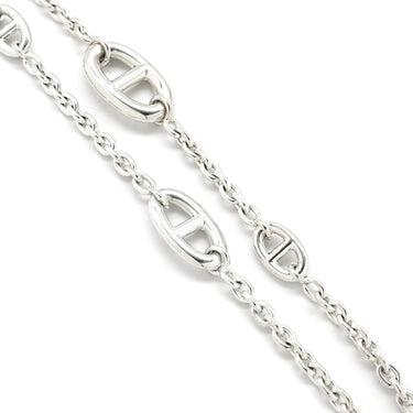 エルメス HERMES シェーヌダンクル ファランドール80 シルバー シルバー925 ネックレス スターリングシルバー