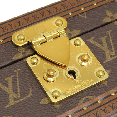 ルイヴィトン LOUIS VUITTON コフレ 8 モントル M47641 モノグラム モノグラムキャンバス 小物 ゴールド金具 茶 ウォッチケース 時計入れ