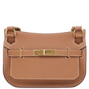 エルメス HERMES ジプシエール ミニ ゴールド エバーカラー ショルダーバッグ ゴールド金具 茶