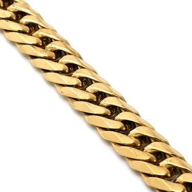 喜平 KIHEI K18 18金 18cm 54.3g 6面 ダブル Ｗ イエローゴールド K18YG ブレスレット 造幣局検定マーク 大 ※ショッピングローン対応していません