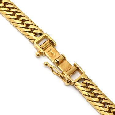 喜平 KIHEI K18 18金 22.3cm 18.7g 8面 トリプル イエローゴールド K18YG ブレスレット 造幣局検定マーク ショッピングローン対応していません