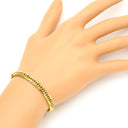 喜平 KIHEI K18 18金 22.3cm 18.7g 8面 トリプル イエローゴールド K18YG ブレスレット 造幣局検定マーク ショッピングローン対応していません